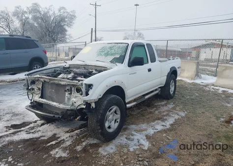 2004 Toyota Tacoma Base V6 from USA, damaged, VIN 5TEWN72N74Z348798